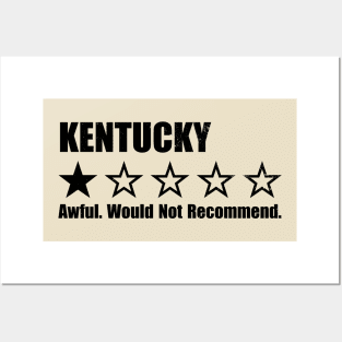 Kentucky One Star Review Posters and Art